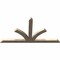 Ekena Millwork Richland Smooth Timber Gable Bracket, Douglas Fir, 96"W x 52"H x 3 1/2"D x 5 1/2"F, 13/12 Pitch GBW096X52X0406RIC00SDF - alternate 4